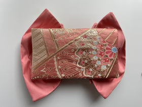 Shosoin Treasures Motif – Double Ribbon Clutch